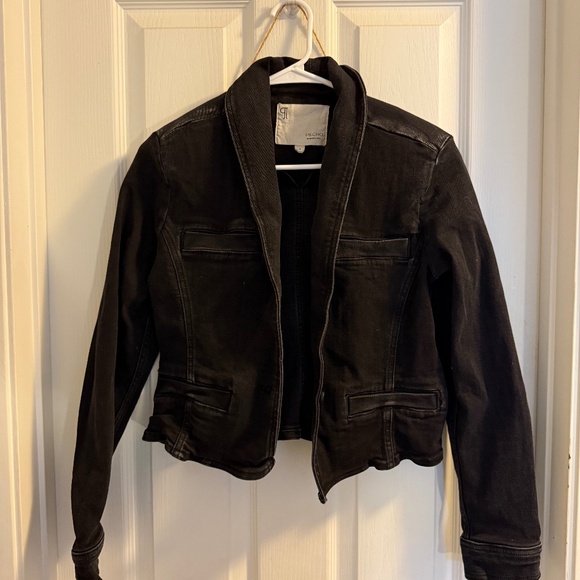 Pilcro Denim Fitted Jacket (Anthropologie) - Picture 1 of 3